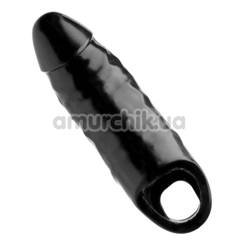 Насадка на пенис Master Series XL Black Mamba Cock Sheath, черная