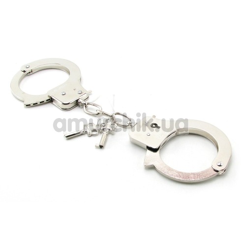 Наручники Metal Handcuffs Limited Edition, серебряные - Фото №1
