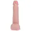 Вібратор з ротацією Realrock Realistic Vibrating & Rotating Dildo 8, тілесний - Фото №4