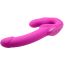 Безременевий страпон з вібрацією Strap U Evoke Super Charged, рожевий - Фото №2