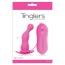 Анальная пробка с вибрацией Tinglers Vibrating Plug III, розовая - Фото №4