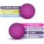 Вагинальные шарики Luxe Double O Beginner Kegel Balls, розовые - Фото №4