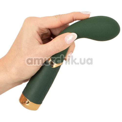 Вібратор для точки G Emerald Love Luxurious G-Spot Massager, зелений