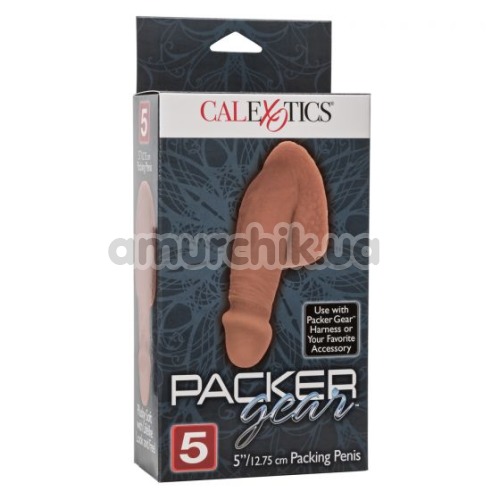 Фаллоимитатор Packer Gear Packing Penis 5, коричневый