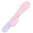 Вібратор з поштовхами, ротацією і підігрівом Angelia 00051, рожевий - Фото №4