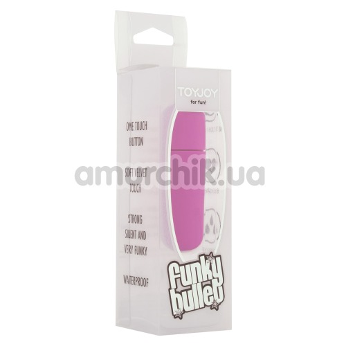 Клиторальный вибратор Funky Bullet, фиолетовый