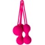 Набор вагинальных шариков A-Toys Pleasure Balls Set, розовый - Фото №4