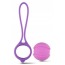 Вагінальна кулька Single Pleasure, рожева - Фото №2
