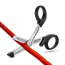 Ножницы Temptasia Safety Scissors, серебряные - Фото №3