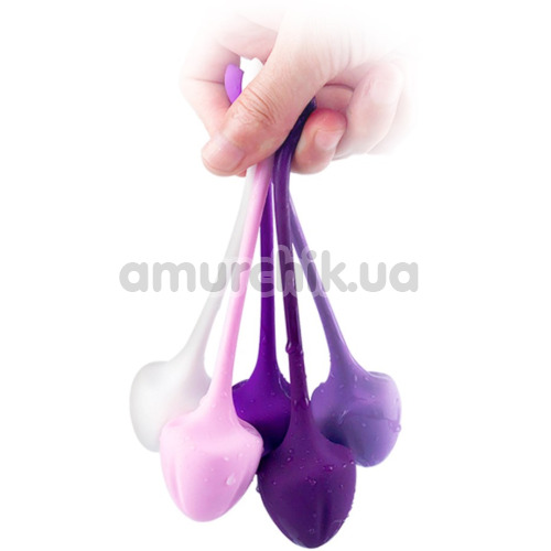 Набір вагінальних кульок Boss Series Purple Virgo, різнокольоровий - Фото №1