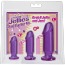 Набор анальных пробок Crystal Jellies Anal Starter Kit, фиолетовый - Фото №7