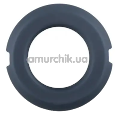 Эрекционное кольцо для члена Boners Cock Ring With Carbon Steel, синее - Фото №1