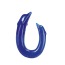 Двухконечный фаллоимитатор Double Ended Dolphin, синий - Фото №1