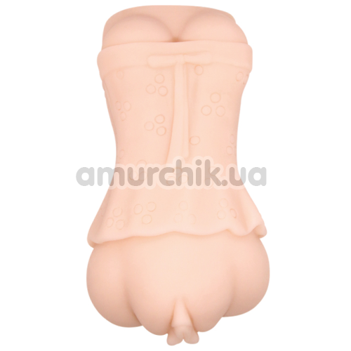 Искусственная вагина с вибрацией Crazy Bull 3D Vagina BM-009199ZK, телесная