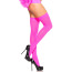 Панчохи Leg Avenue Opaque Nylon Thigh High Stockings, рожеві - Фото №1