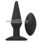 Анальная пробка с вибрацией Cheeky Love Wireless Remote Plug, черная - Фото №1