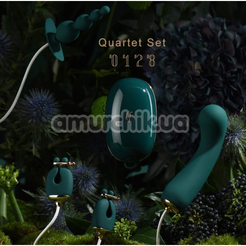 Набір секс іграшок Qingnan Quartet Set, зелений