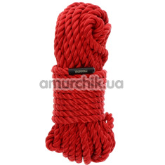 Веревка Taboom Bondage Rope 10 Meter, красная - Фото №1