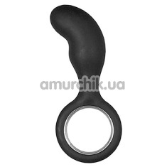 Стимулятор простати для чоловіків Invader Prostate Plug 3inch, чорний - Фото №1