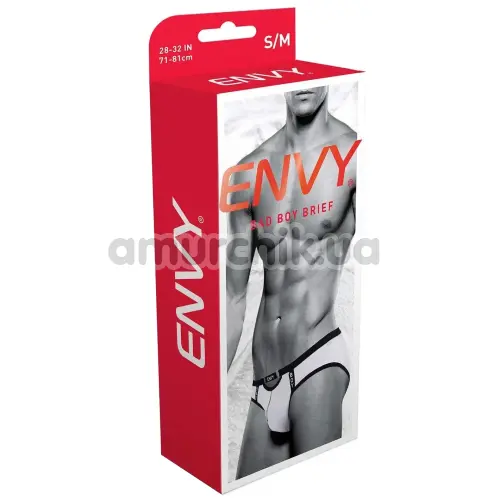 Трусы мужские Envy Bad Boy Brief, белые