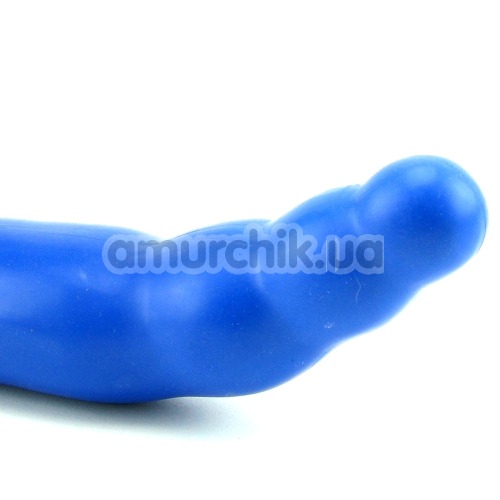 Вібростимулятор простати для чоловіків Mens Pleasure Wand Extra Large, 20 см синій