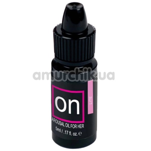Збуджуюча олія Sensuva On Natural Arousal Oil For Her Lite, 5 мл