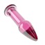 Анальная пробка Love Toy Glass Romance Dildo GS12, розовая - Фото №4