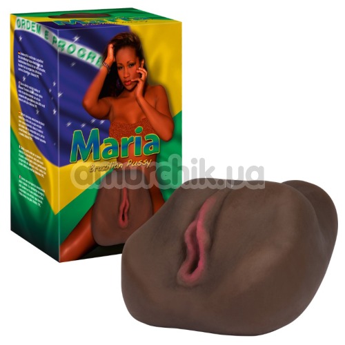 Искусственная вагина Maria Brazilian Pussy, коричневая