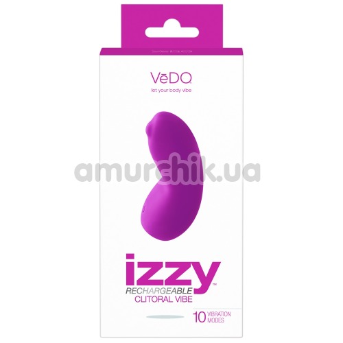 Кліторальний вібратор VeDO Izzy Rechargeable Clitoral Vibe, фіолетовий