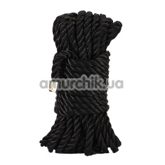 Мотузка Zalo Bondage Rope, чорна - Фото №1