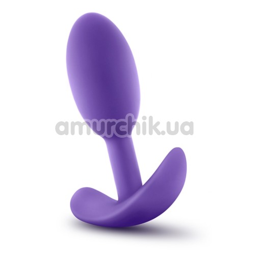 Анальна пробка Luxe Wearable Vibra Slim Plug Small, фіолетова