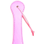 Шлепалка овальная DS Fetish Paddle XOXО, розовая  - Фото №3