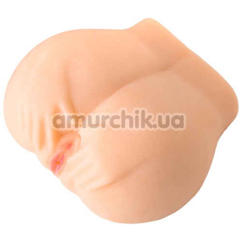 Искусственная вагина и анус с вибрацией Juicy Pussy Pauline, телесная