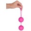 Вагинальные шарики XXL Balls, розовые - Фото №2