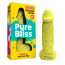 Мило у вигляді пеніса з присоскою Pure Bliss Mini, жовте - Фото №5