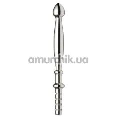 Уретральна вставка Penis Plug Two Way Plug, срібна - Фото №1