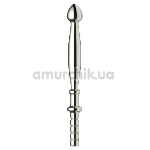 Уретральна вставка Penis Plug Two Way Plug, срібна - Фото №1