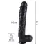 Фаллоимитатор Hidden Desire Extreme Dong XXXXL 52 см, черный - Фото №4