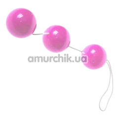 Анально-вагинальные шарики Sexual Balls, розовые - Фото №1