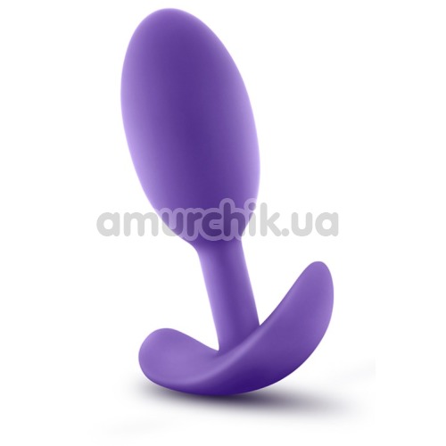 Анальная пробка Luxe Wearable Vibra Slim Plug Medium, фиолетовая
