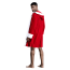 Костюм новорічний JSY Sexy Lingerie 4977, червоно-білий: труси + халат - Фото №3