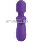 Универсальный вибромассажер OMG! Wands Rechargeable #Enjoy Vibrating Wand, фиолетовый - Фото №1