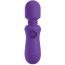 Универсальный вибромассажер OMG! Wands Rechargeable #Enjoy Vibrating Wand, фиолетовый - Фото №1