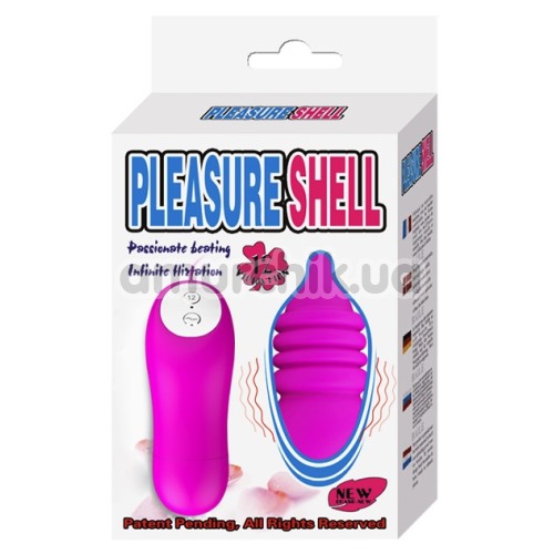 Віброяйце Pleasure Shell 014150, рожеве