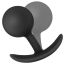 Анальная пробка Luxe Wearable Vibra Plug, черная - Фото №2