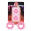 Набір ерекційних кілець Synergy Tickler Ring, 2 шт., рожевий - Фото №2