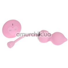 Вагинальные шарики с вибрацией Otouch Lotus, розовые - Фото №1