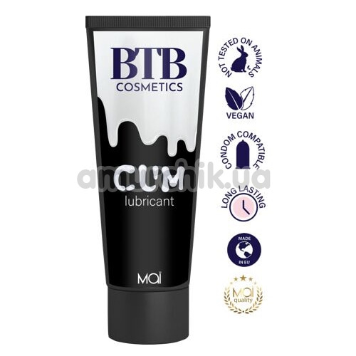 Лубрикант BTB Cosmetics Cum - імітація сперми, 100 мл