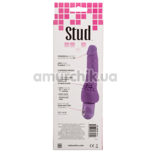 Вибратор Power Stud Cliterrific, фиолетовый
