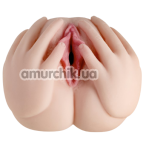 Искусственная вагина Real Body Real Hottie 3D, телесная - Фото №1